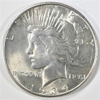 1934-D PEACE DOLLAR CH BU