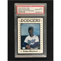 1990 Sport Pro Pedro Martinez Rc Psa 10