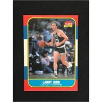 1986 Fleer Larry Bird Card Nm-mint
