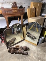 ANTIQUE FURNITURE PIECES AND PARTS TAKE WHAT YOU