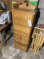 TALL NARROW CHEST OF DRAWERS