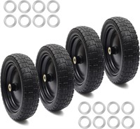 4-Pack 13'' Flat-Free Tires for Cart