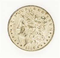 Coin 1886-O Morgan Silver Dollar, Choice AU