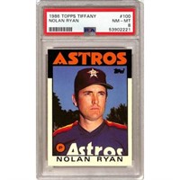 1986 Topps Tiffany Nolan Ryan Psa 8