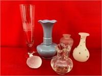 Lot of Various Sized Vases