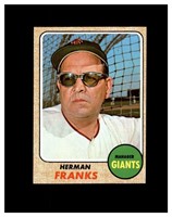 1968 Topps #267 Herman Franks EX-MT to NRMT+