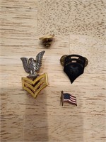 Military pins