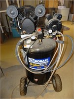 Kobalt 30 gal upright 1.6 HP air compressor on