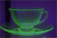 Fostoria Fairfax Tea Cup and Saucer