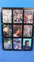 9 Dan Marino Trading Cards Collage in Lucite