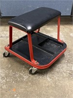 Padded Creeper Shop Seat 14"x14”x13”