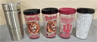 Insulated Drinking Glasses w/Lids