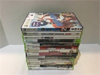 (14)  Xbox 360 games