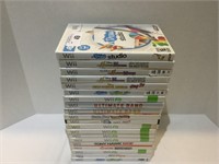 (20) Wii Game Lot