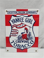 Yankee Girl Advertising Sign