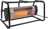 Hiland Electric Heater Ground Cage, Black