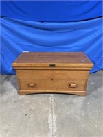 Wooden storage box 46x22x24