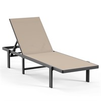 Aluminum Chaise Lounge Chair Outdoor, Patio Lounge