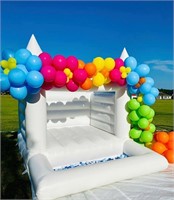 White Bounce House 10x8x8FT