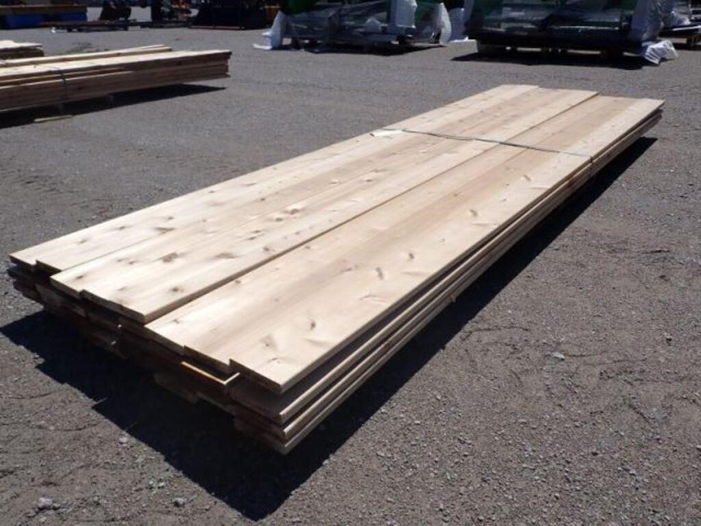 Qty Of 5/4 In. x 6 In. x 12 Ft. Low Grade Western