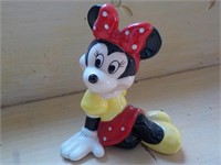 3" Porcelain Minnie Mouse UPSTAIRS BEDROOM 3