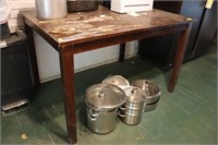 Wood Kitchen Table