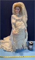 Dynasty 22in porcelain doll. Excellent condition