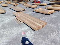 (6) Pcs Of Cedar Lumber