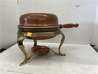 Copper & Brass Food Warmer