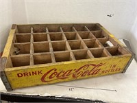 Wooden Coca Cola Tray
