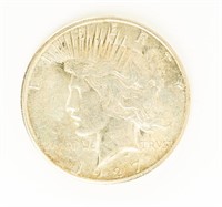 Coin 1927-S Peace Dollar-AU