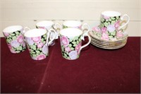Royal Albert Florette Cups & Saucers