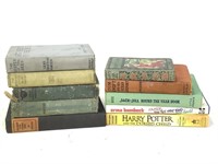 10 Vintage Books Harry Potter, Tom Swift, Bombeck