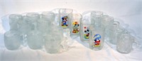17 Glass McDs Mugs & Glasses Disney Flintstone +