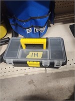 small plastic tool box