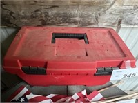TOOL BOX WITH TROWELS