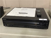 Sony Compact Disc 5 Disc Player
