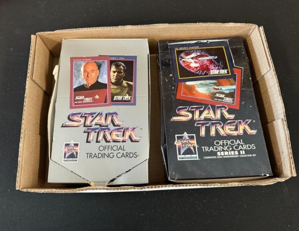 NOS Star Trek Trading Cards