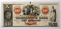 1800 $10 HAGERSTOWN BANK NOTE