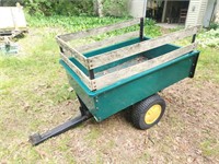 Lawn and garden trailer