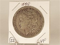 1880 P Morgan Dollar - VF