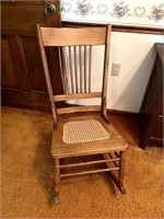 Antique Oak Rocking Chair