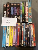 VINTAGE VHS LOT & DVDs