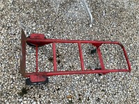 red dolly hand truck
