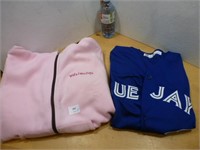 Blue Jays Shirt Large / Pink Jacket Medium