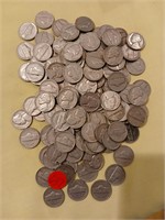 1940's, 50's, 60's Nickels Approx $9 FV