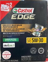 Castrol Edge 5w30 Synthetic Motor Oil, 4.4-l X 2
