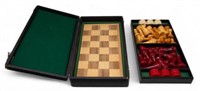 Vintage Bakelite Travel Game Set- Chess, etc.