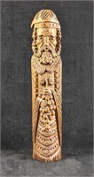 Hand Carved Wooden Bishop