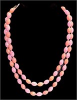 Beautiful Pink/Peach Bead Necklace
